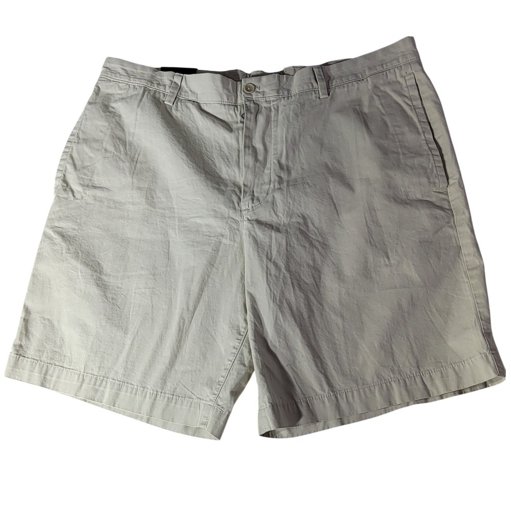 Banana Republic Aiden Slim Fit Chino Shorts Mens 42 Khaki Beige 100% Cotton NWT